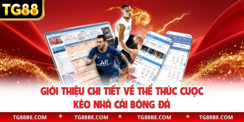 Giới thiệu chi tiết về thể thức cược kèo nhà cái bóng đá